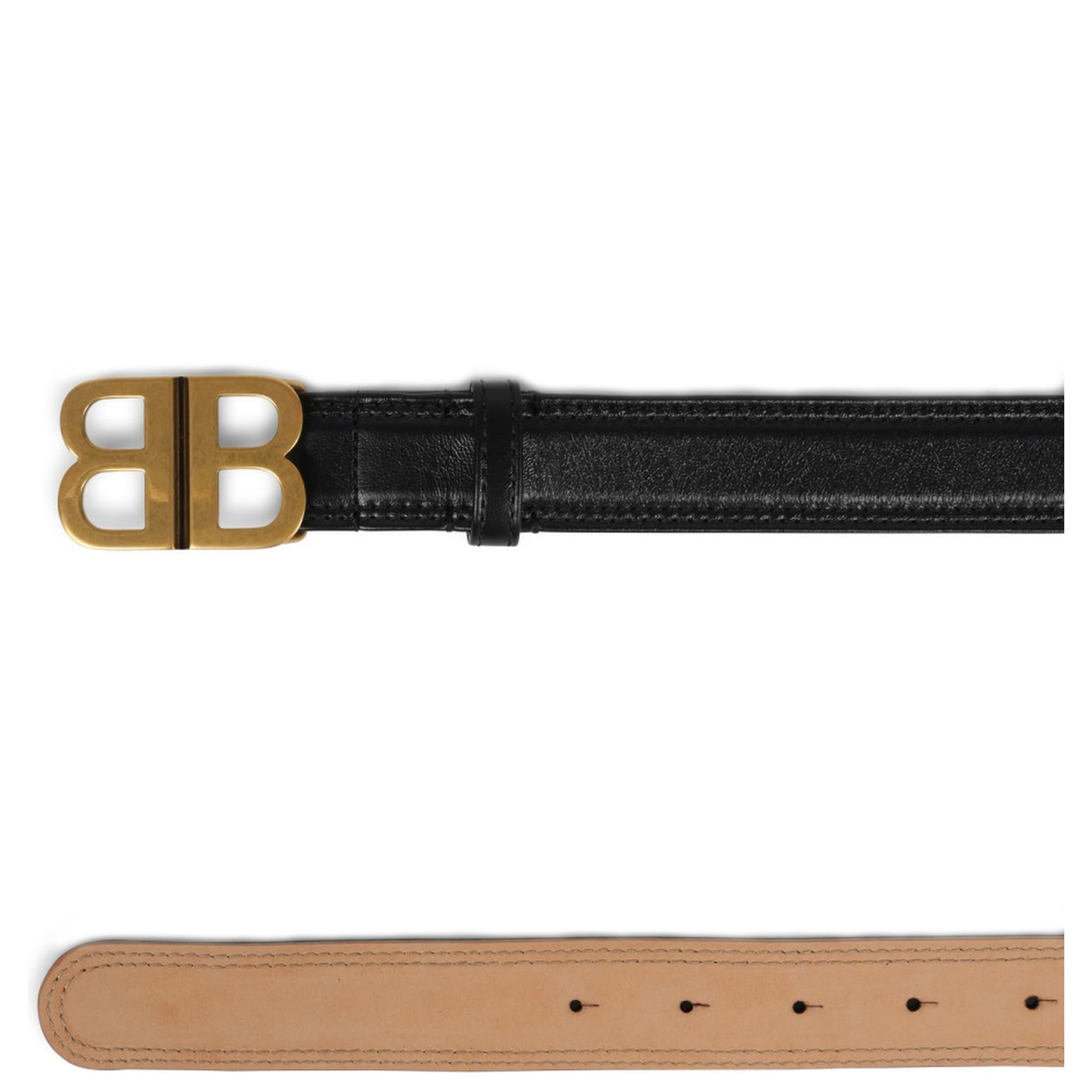 BELT WITH LOGO BUCKLE