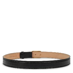 BELT WITH LOGO BUCKLE