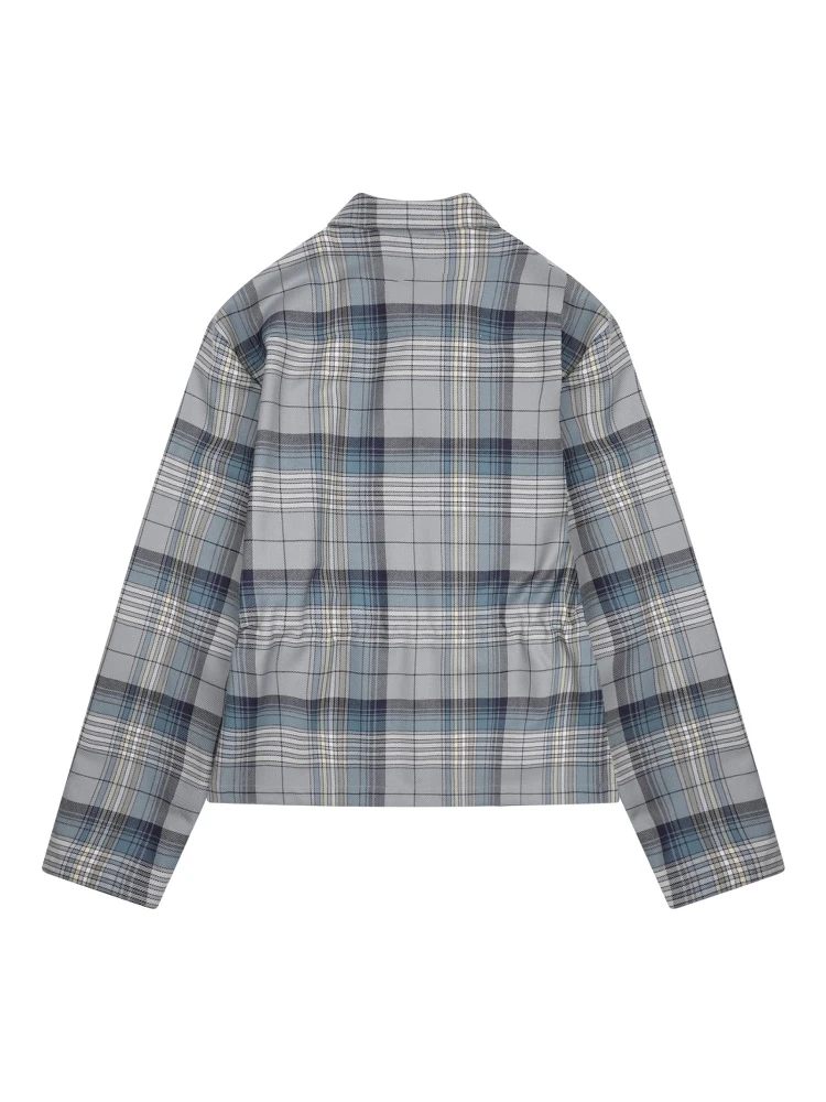ZIPPERED "CHECK" SHIRT alternative