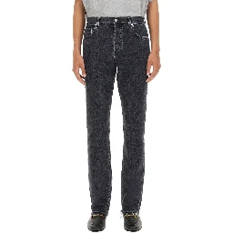 DENIM PANTS WITH LABEL