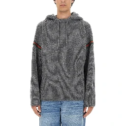 CASHMERE AND WOOL SWEATER