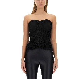 CREPE JERSEY BUSTIER