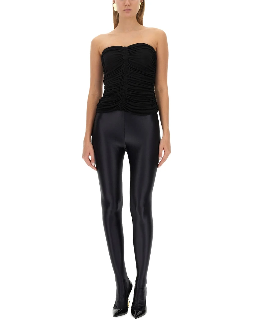 CREPE JERSEY BUSTIER