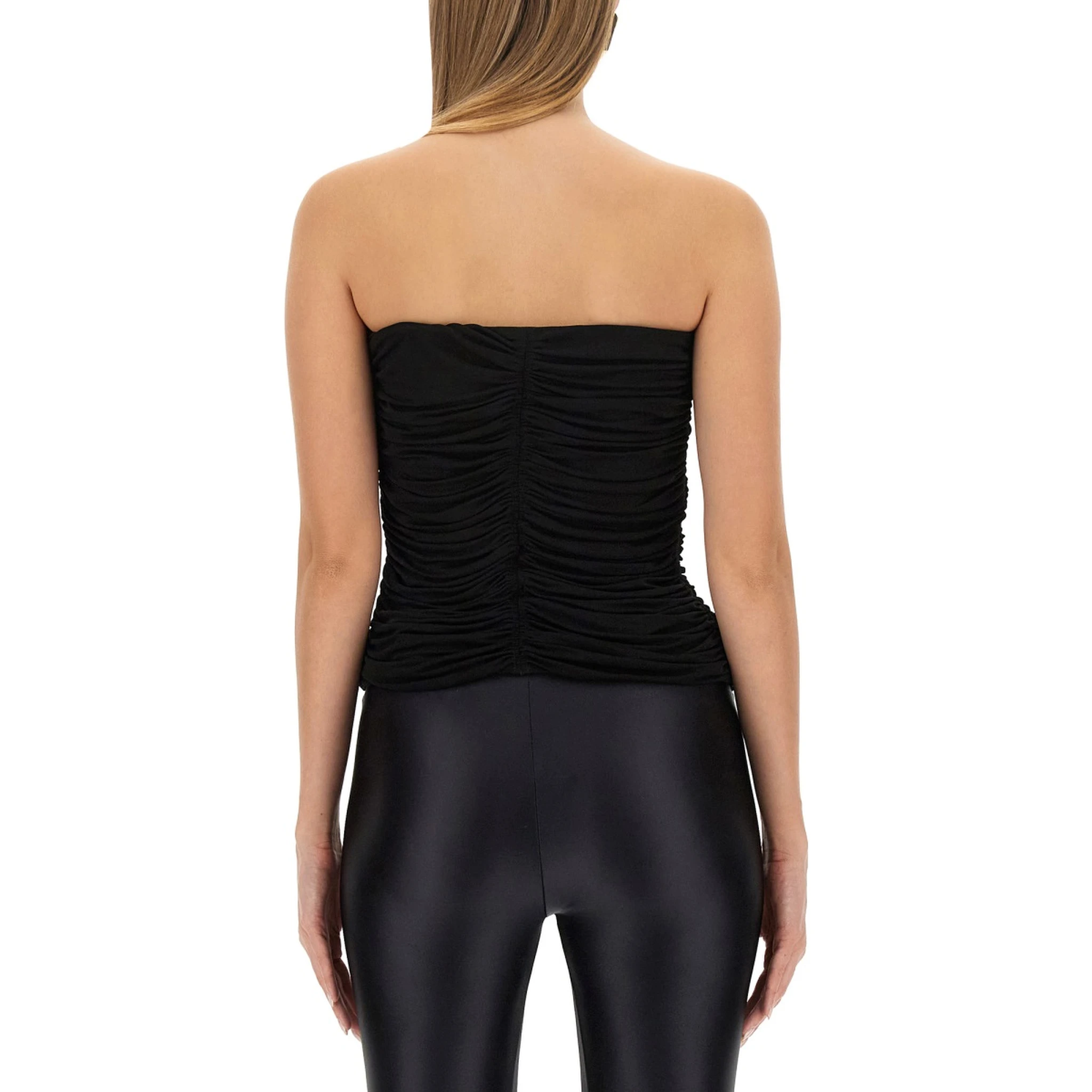 CREPE JERSEY BUSTIER