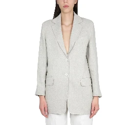 COTTON CRêPE JACKET.