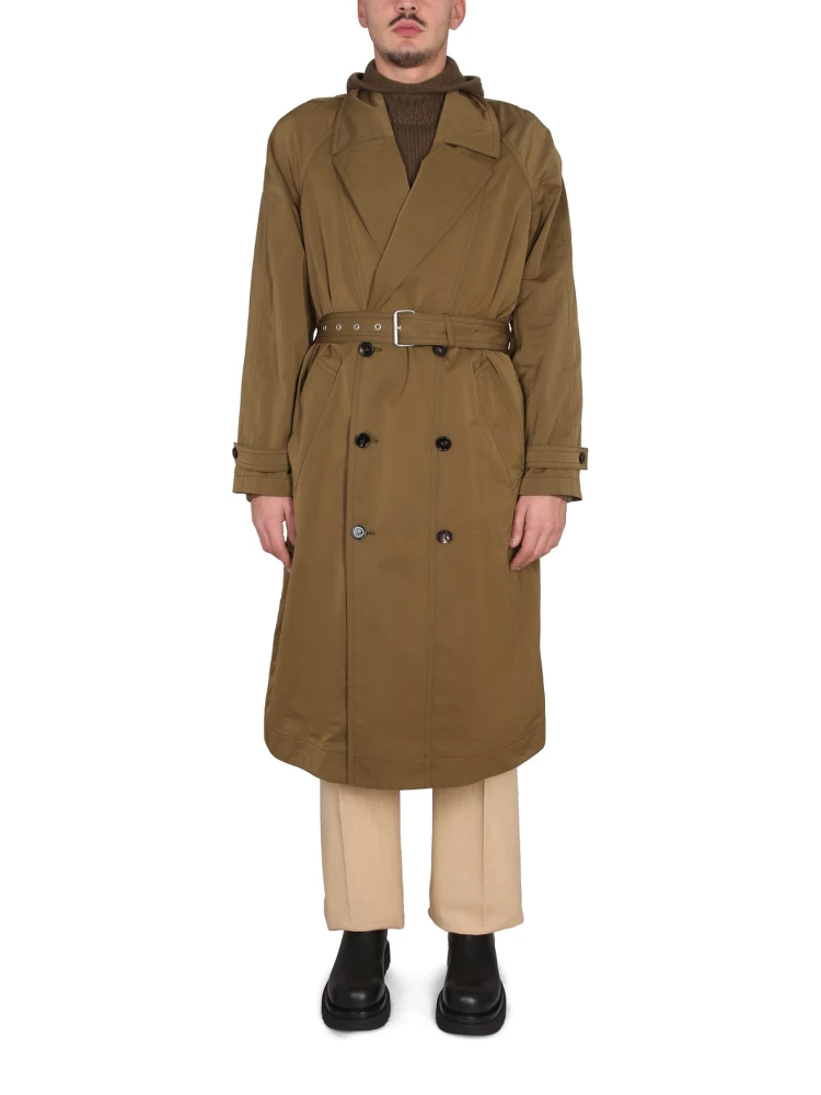 NYLON FOLDING TRENCH COAT