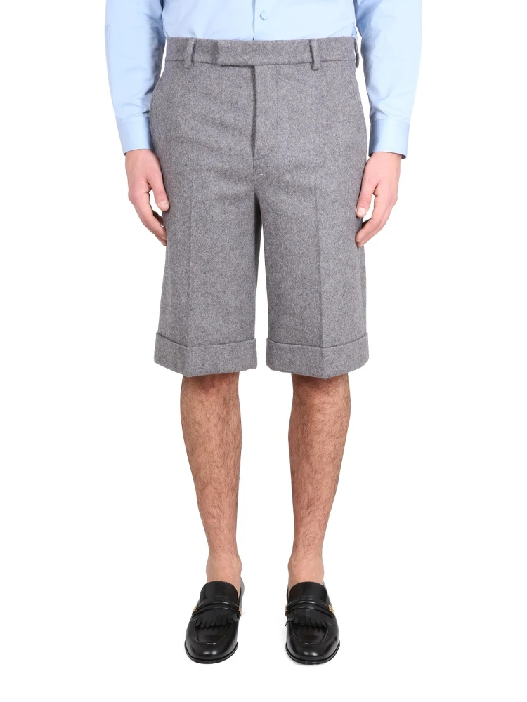MELANGE CLOTH SHORTS