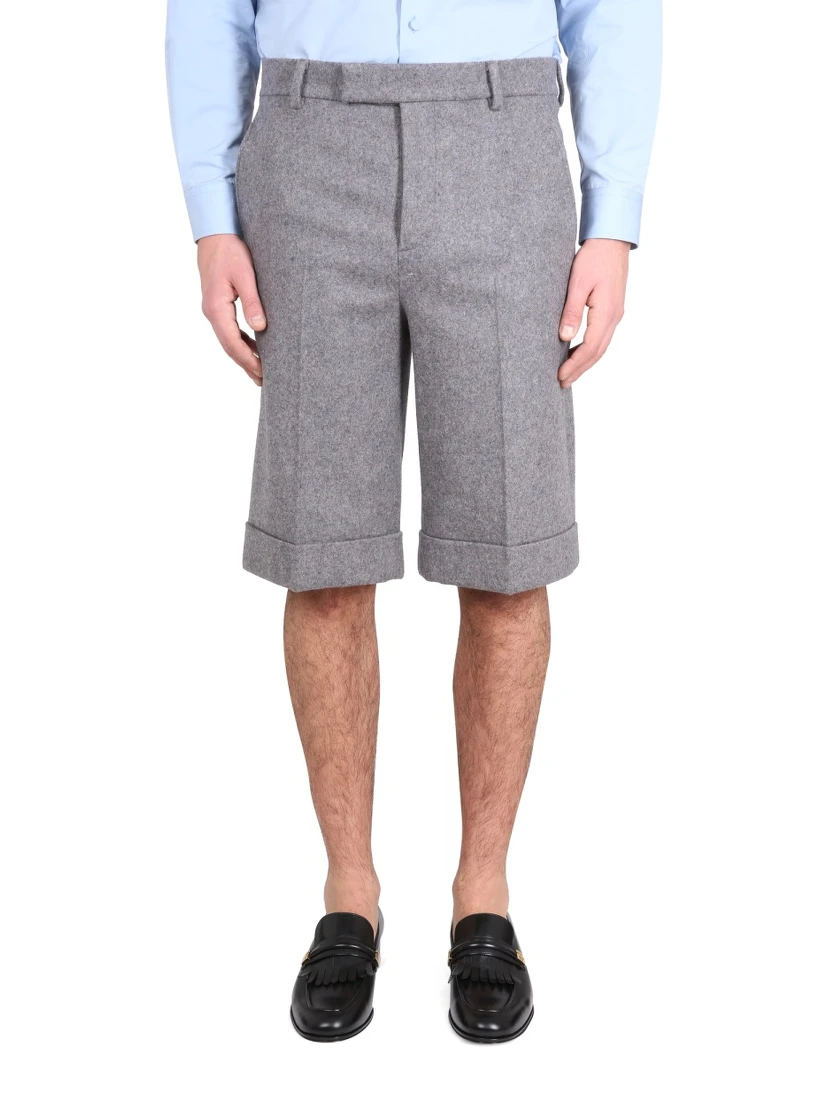 MELANGE CLOTH SHORTS