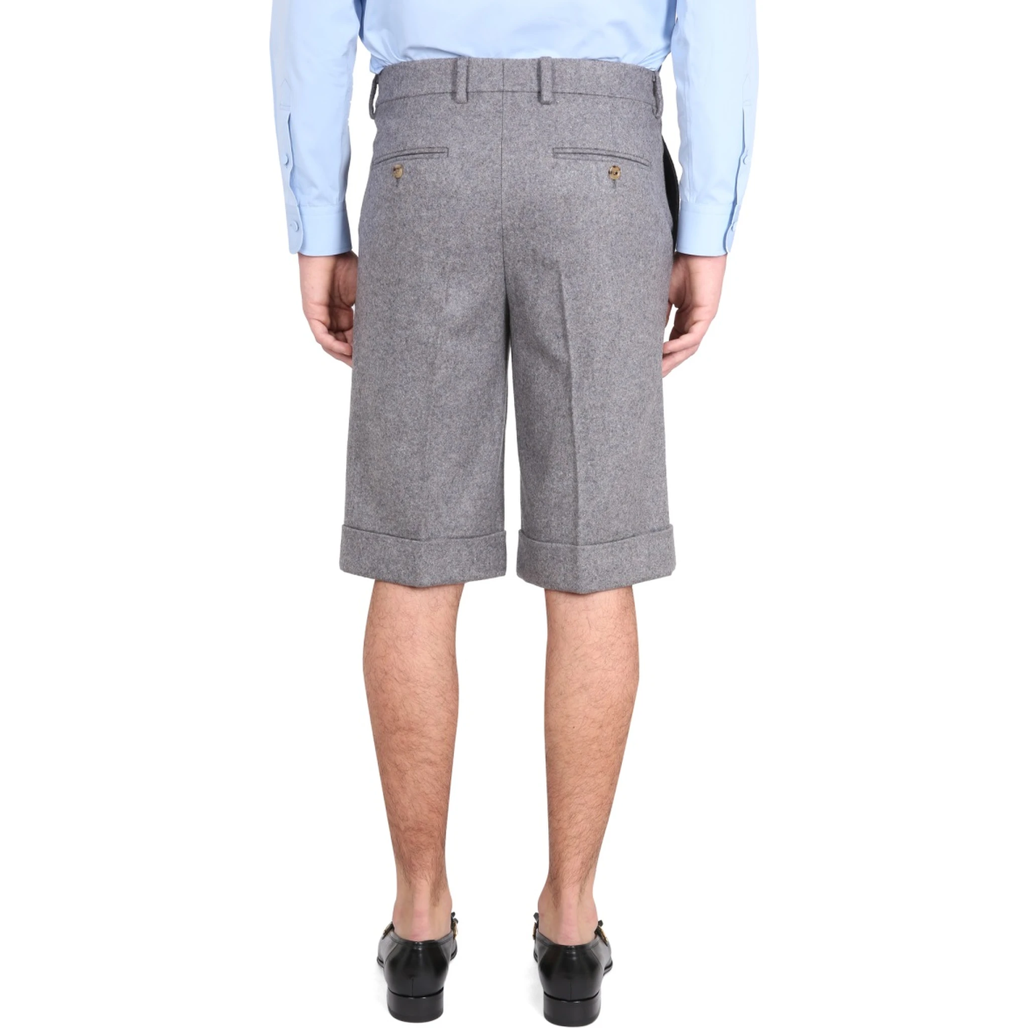 MELANGE CLOTH SHORTS