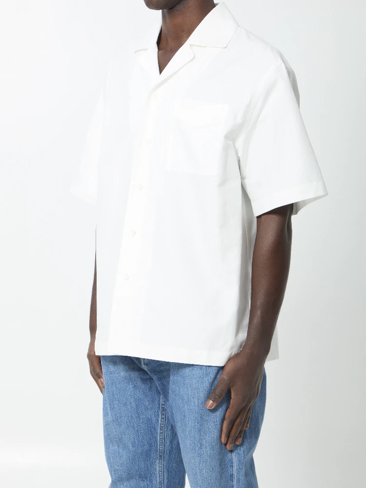 Compact cotton canvas shirt alternative