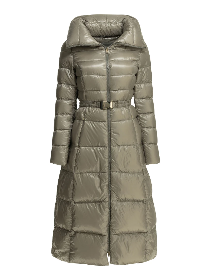 Long down jacket