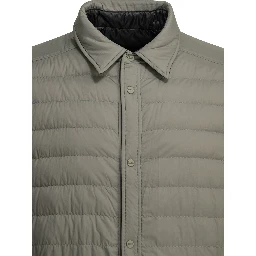 Reversible short down jacket
