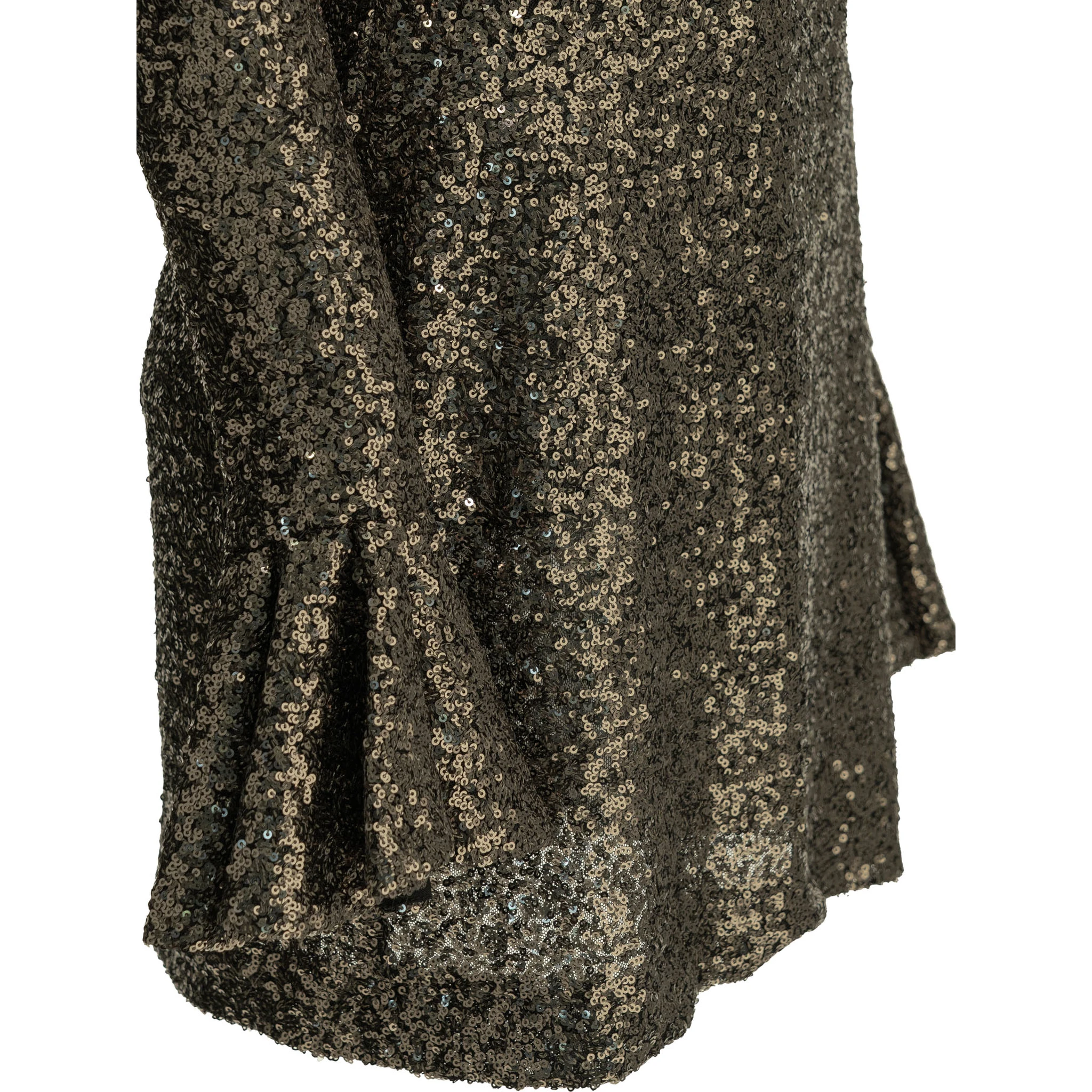 Short dress with sequins
