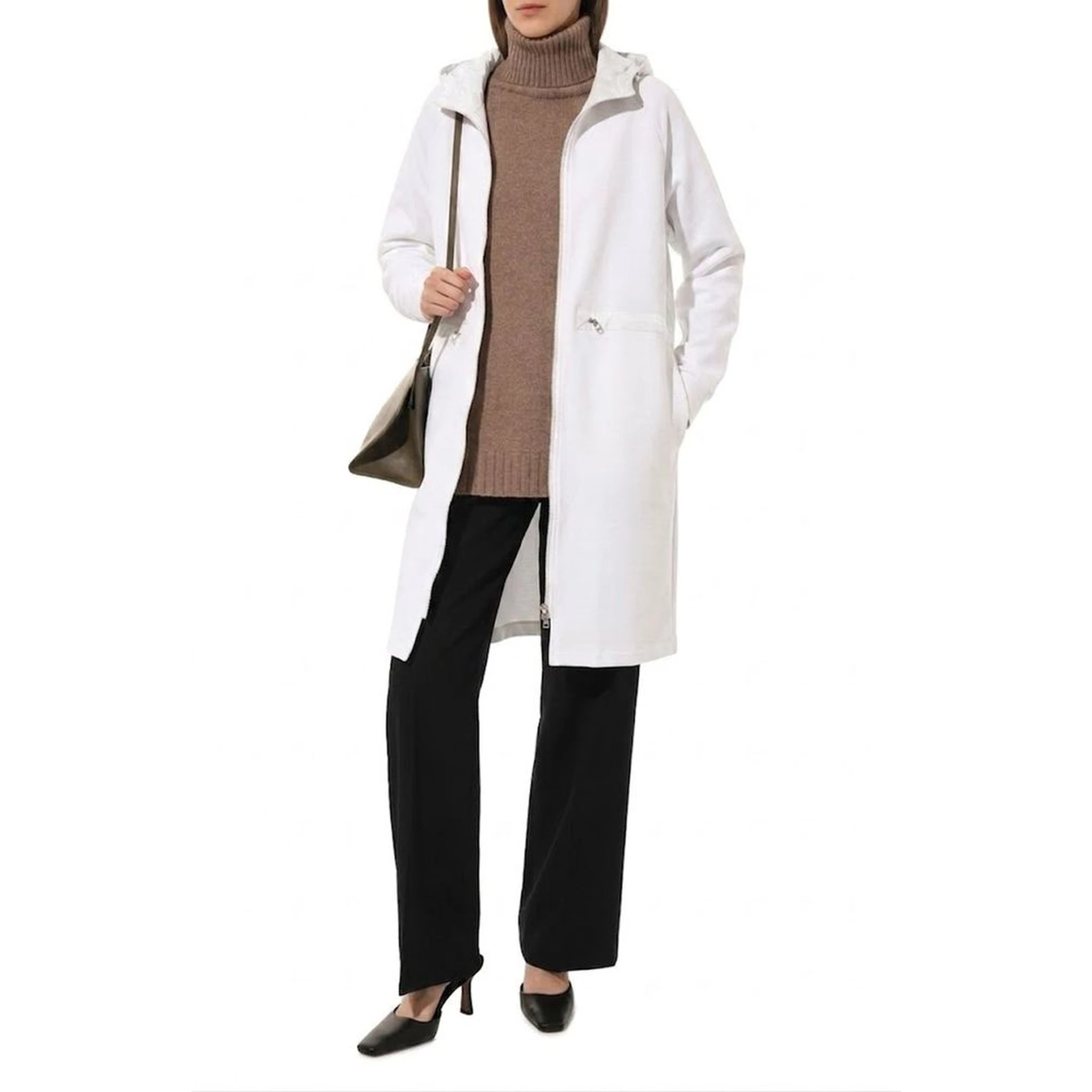 White Cotton Coat