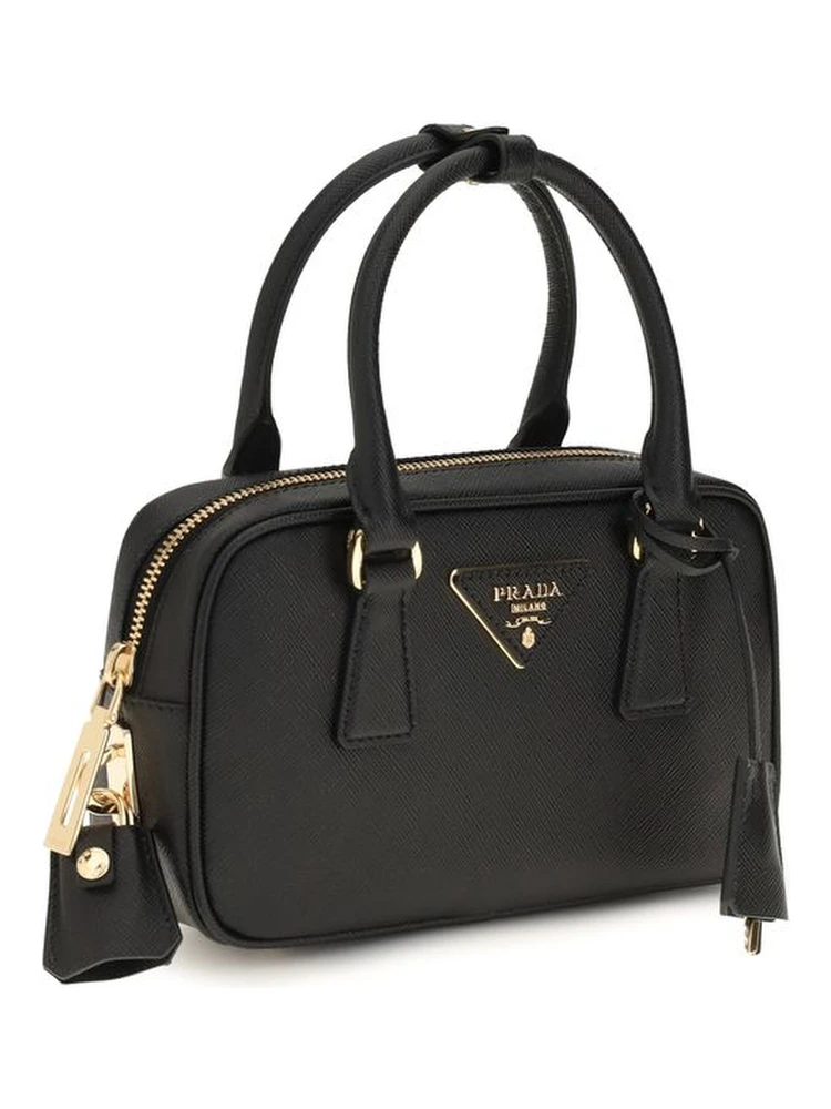 Black Calf Leather Bos Taurus Handbag alternative
