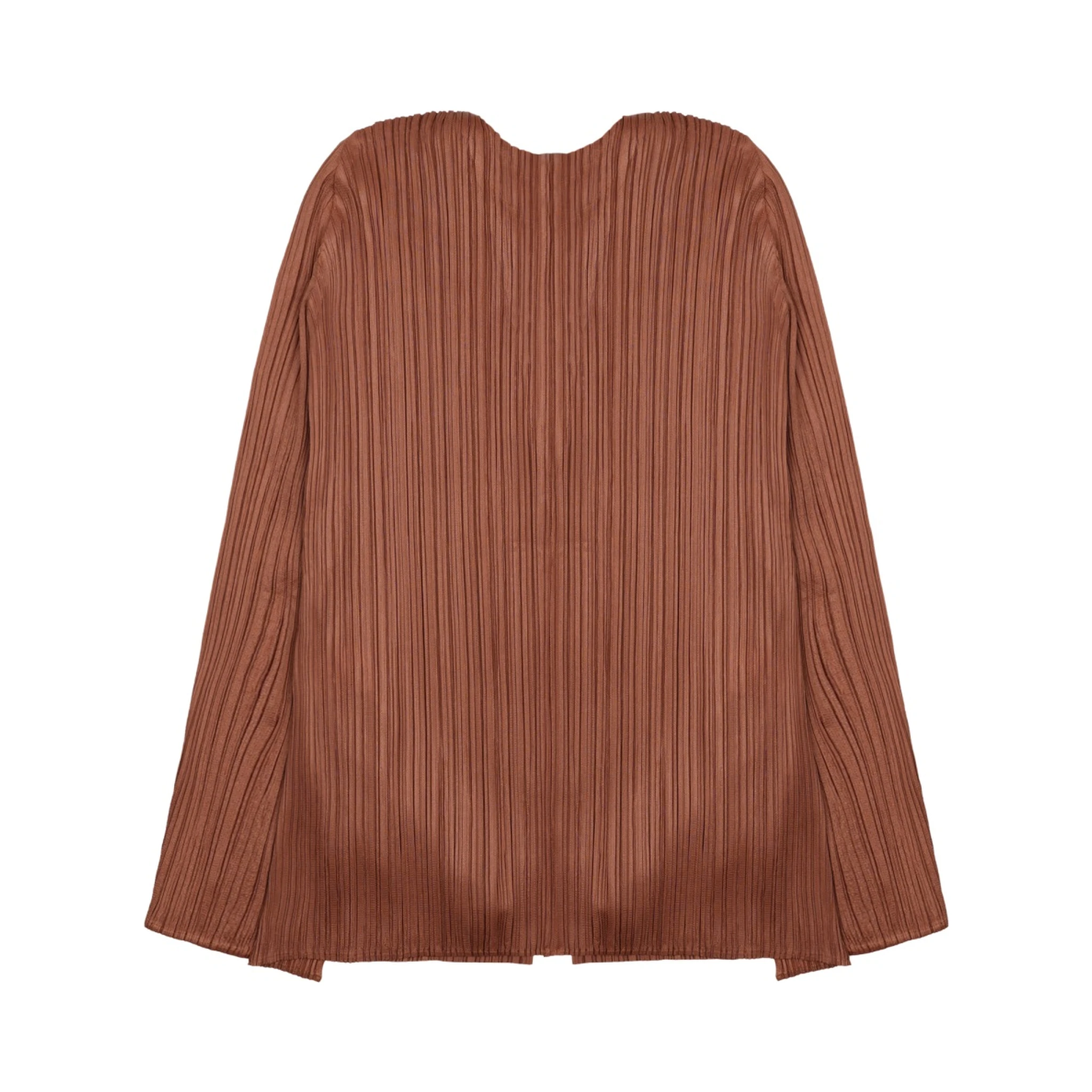 CARDIGAN PLISSETTATO