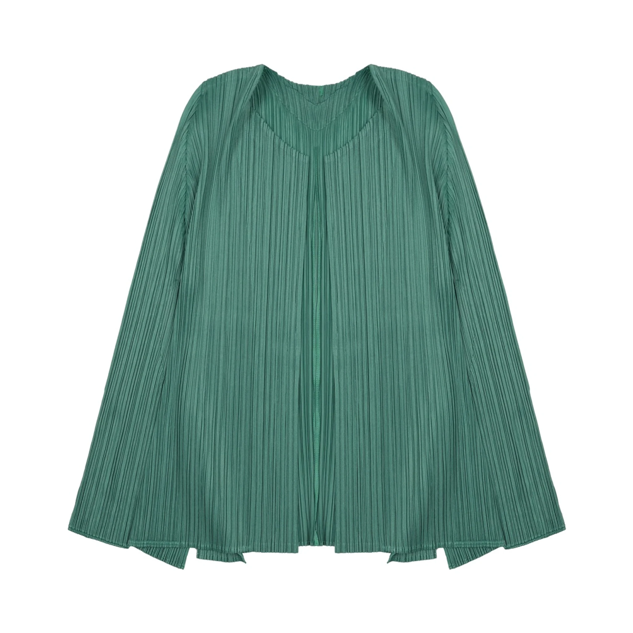 CARDIGAN PLISSETTATO