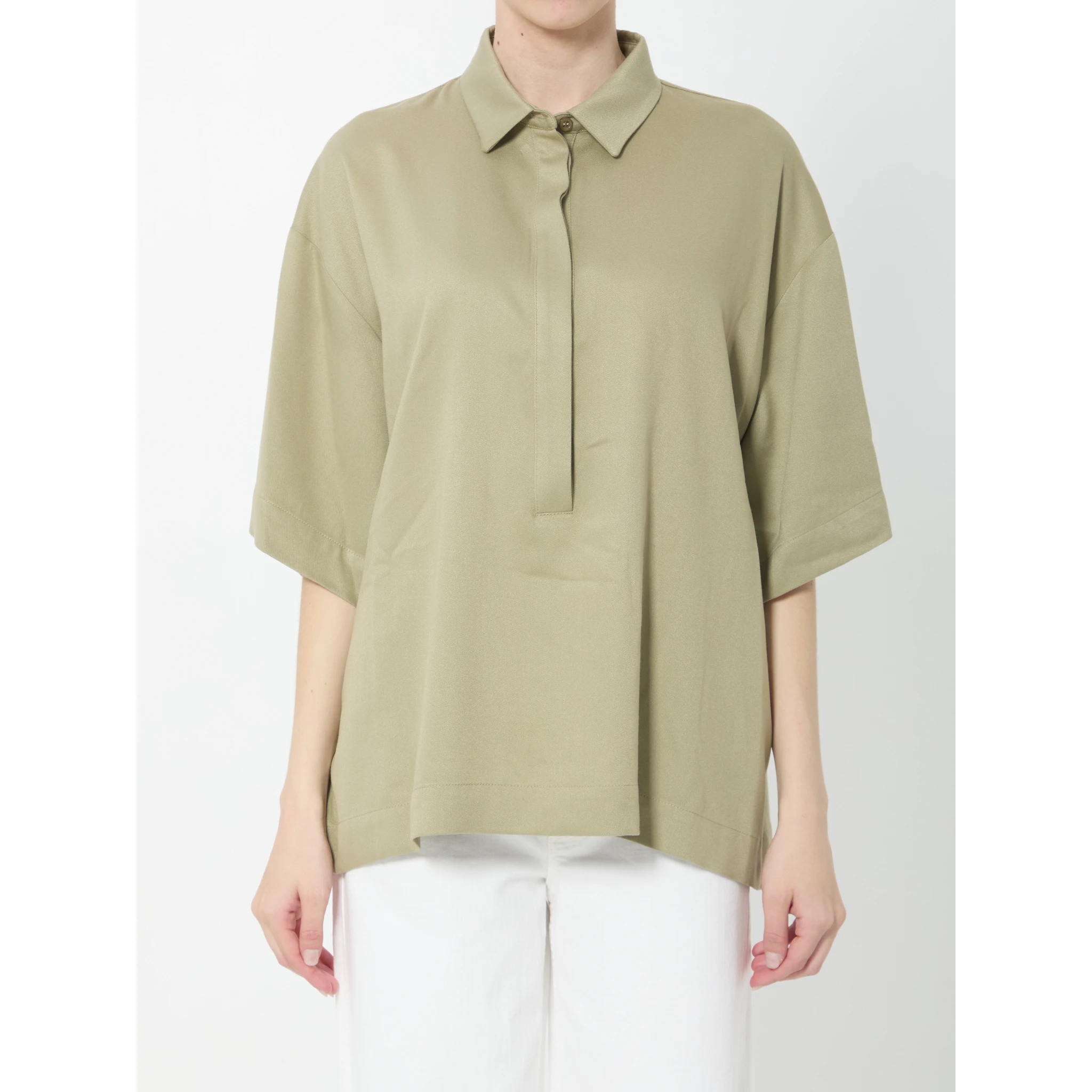 Eda fluid polo shirt