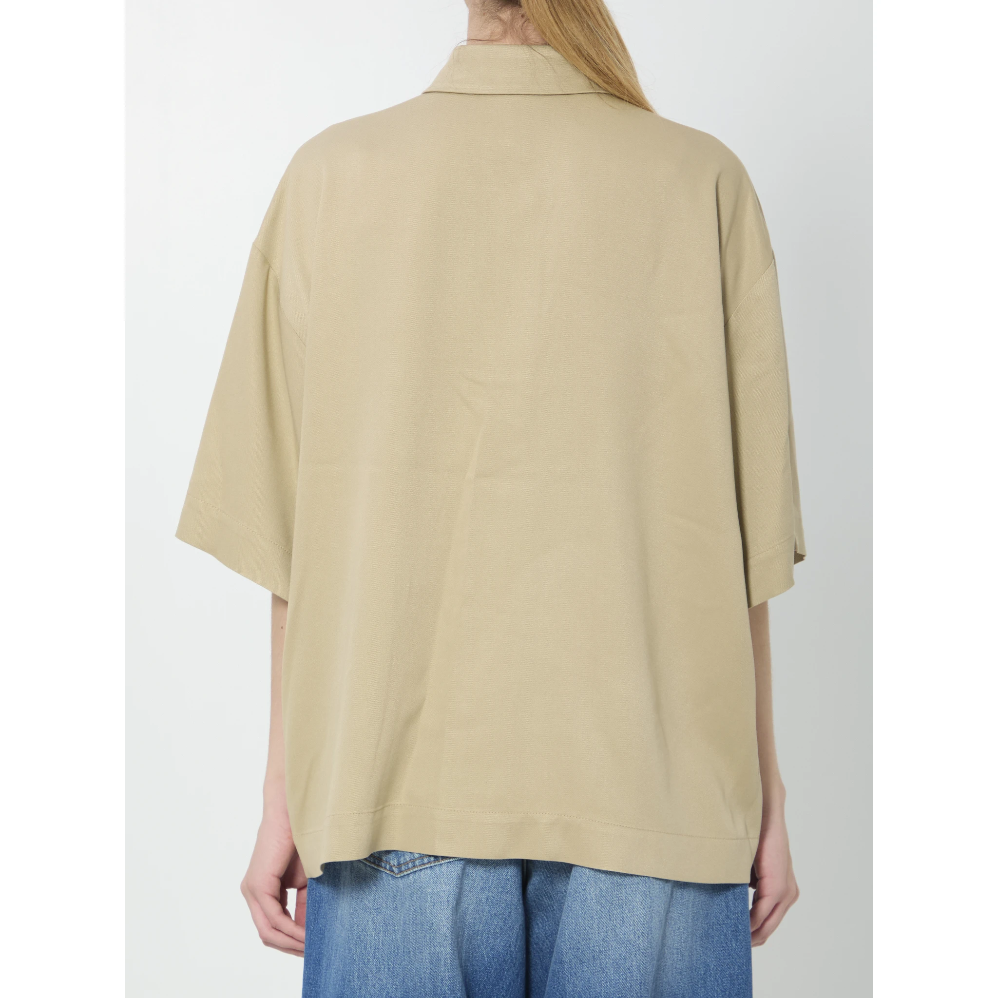 Eda fluid polo shirt