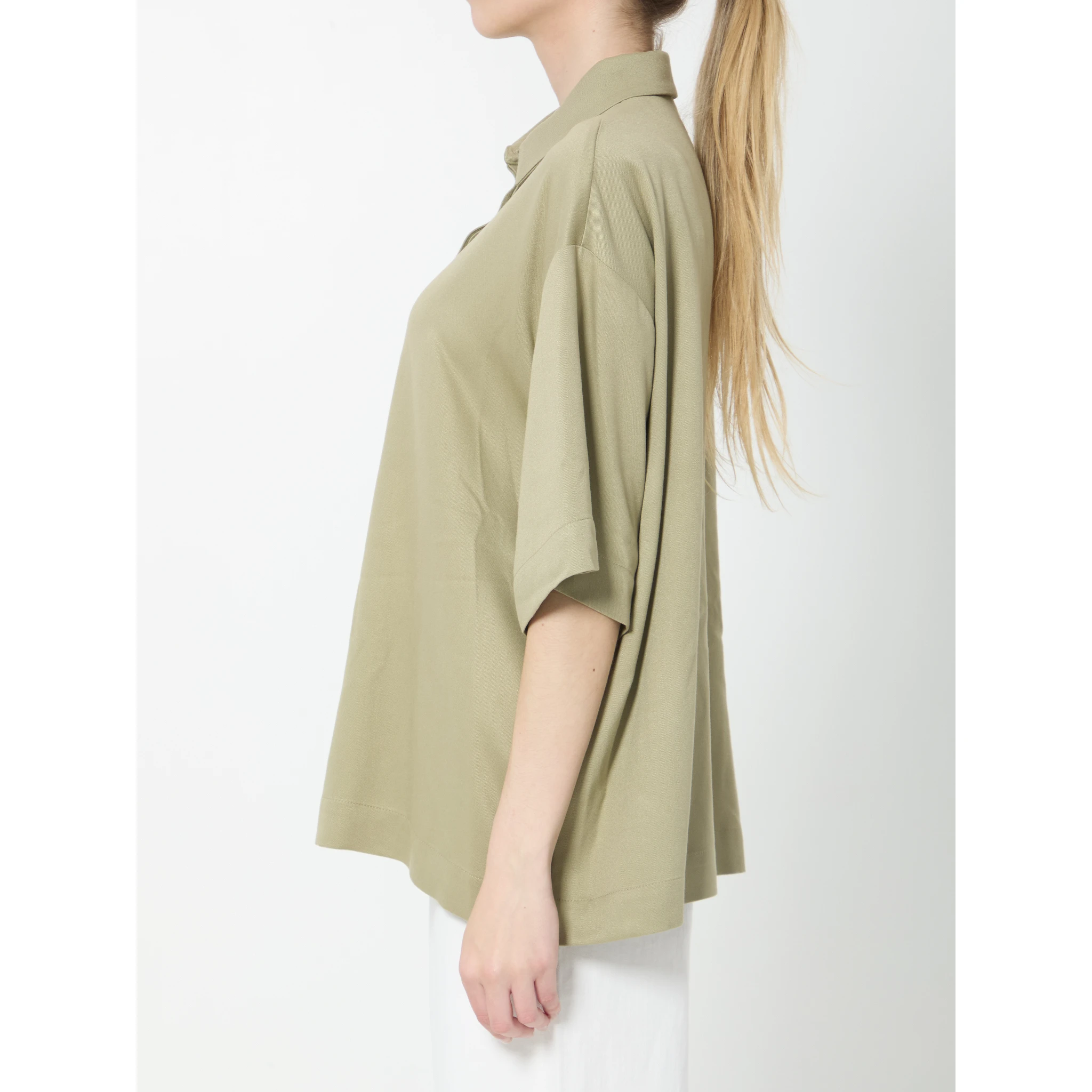 Eda fluid polo shirt
