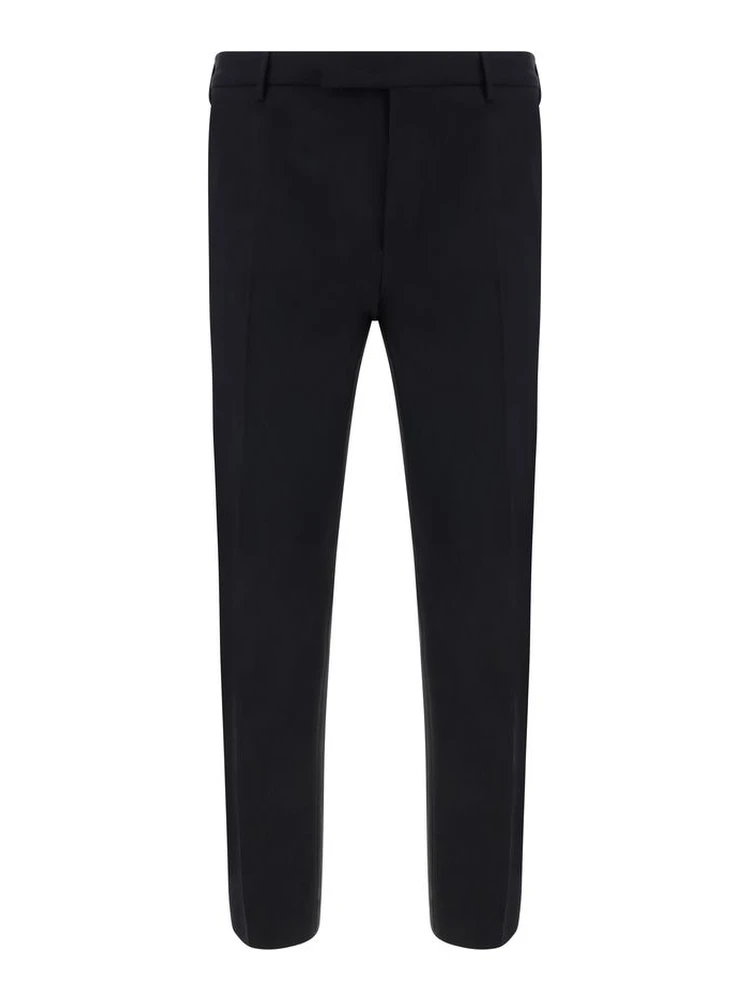 Black Elastane Dress Pants