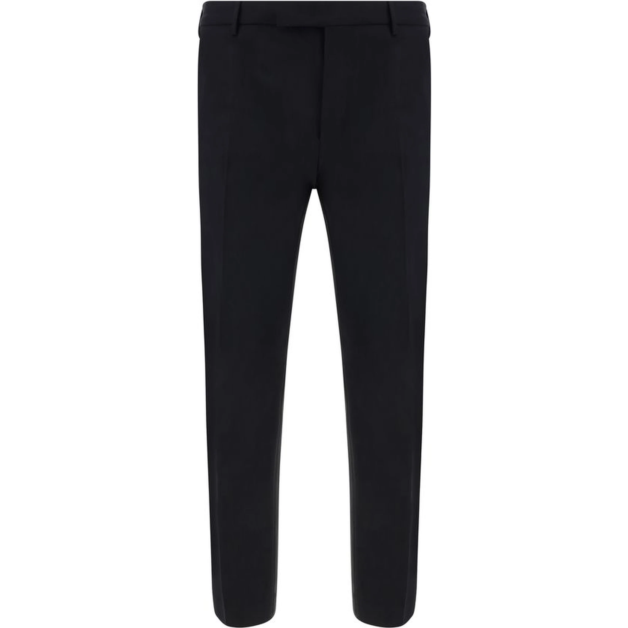 Black Elastane Dress Pants