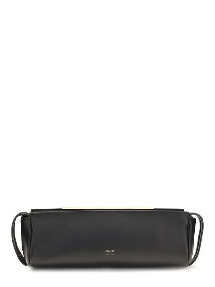 Black Calf Leather Bos Taurus Clutch Bag