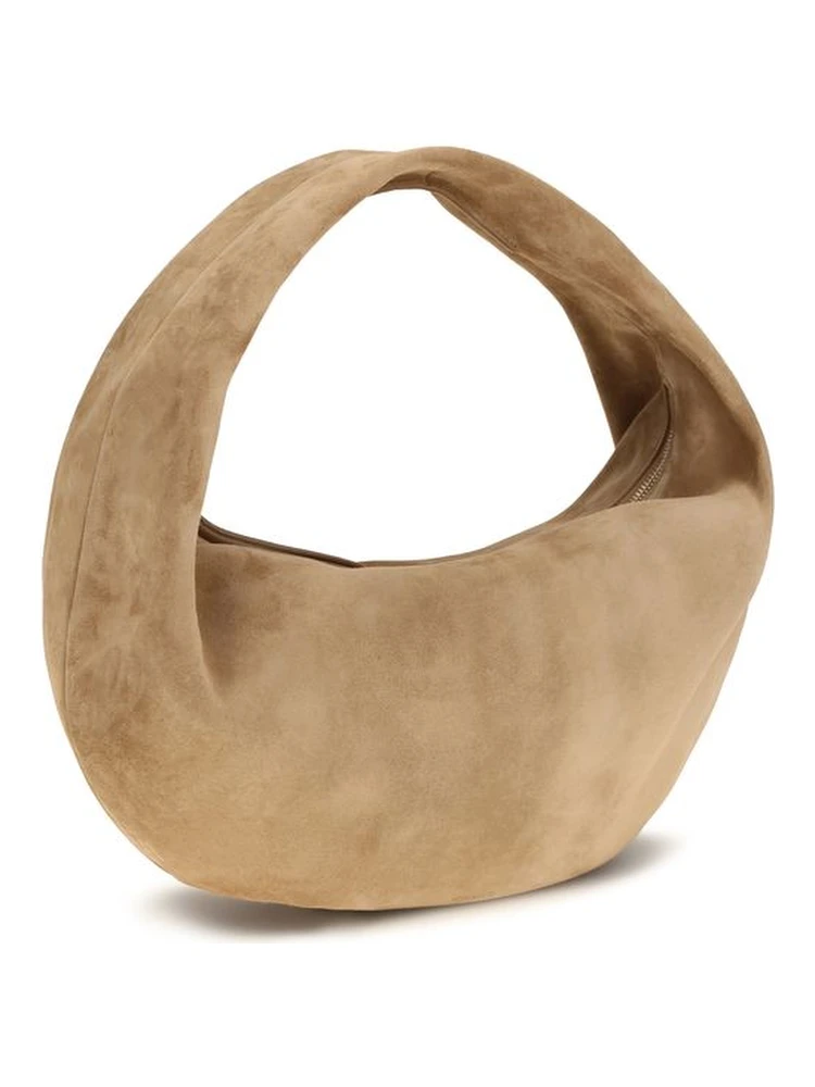 Beige Calf Leather Bos Taurus Shoulder Bag alternative