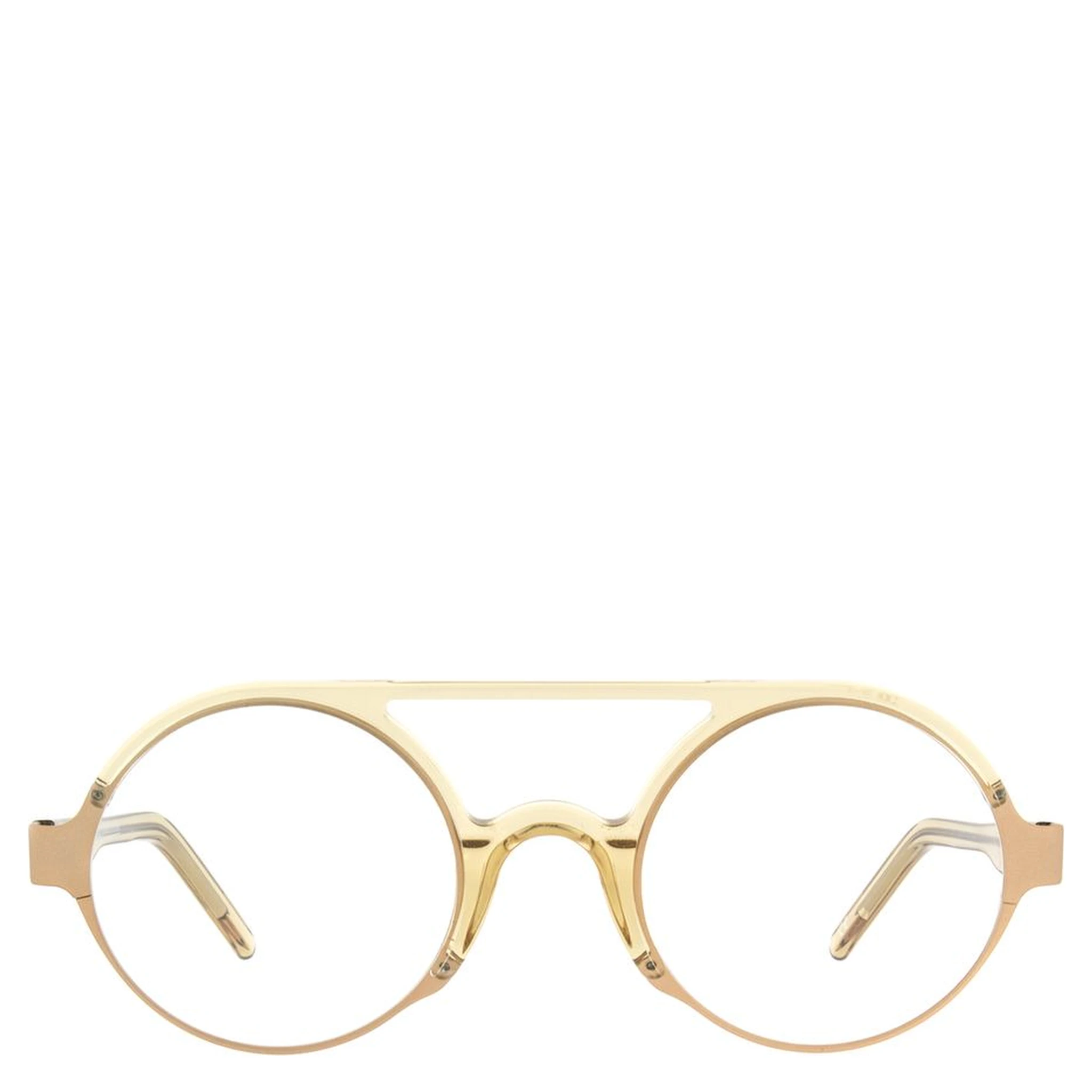 Gold Metal Glasses (Frames)