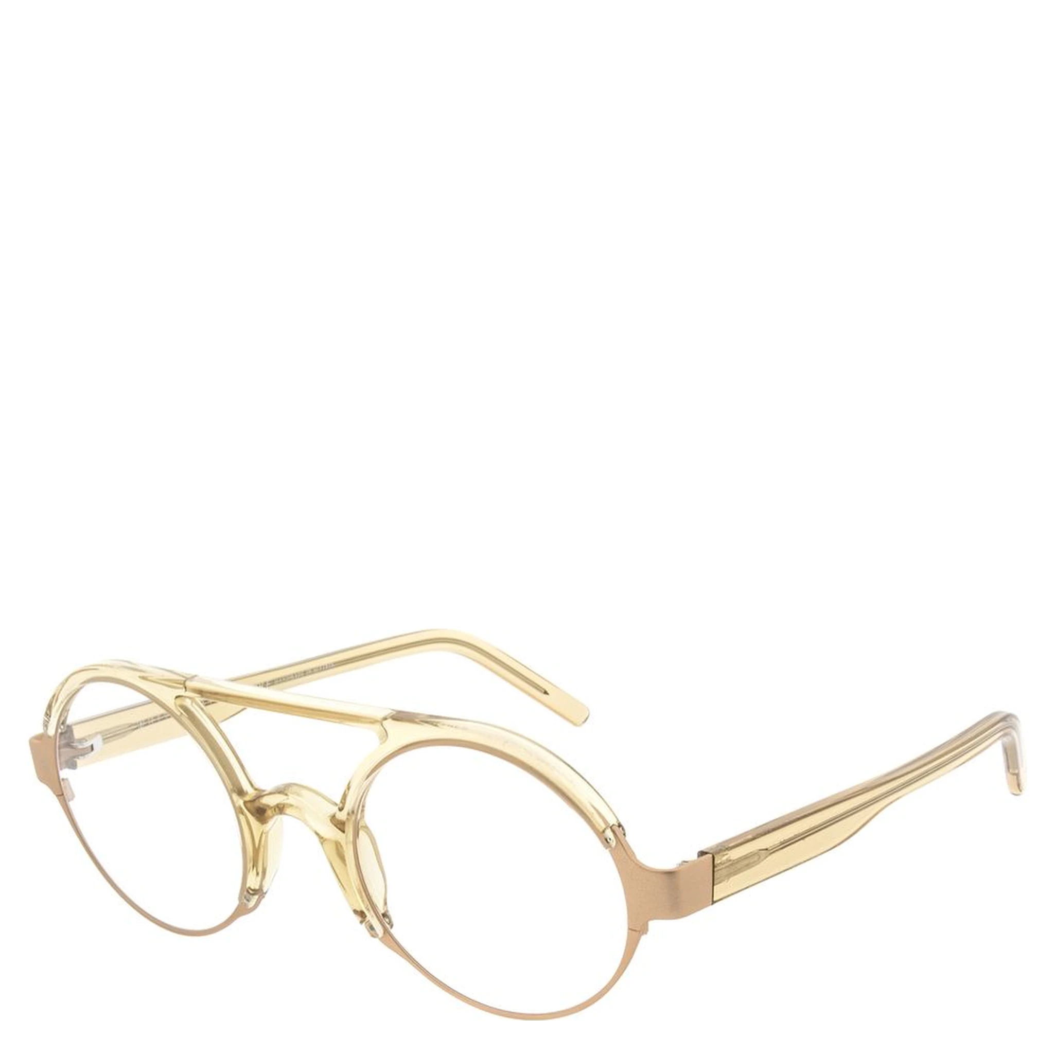Gold Metal Glasses (Frames)