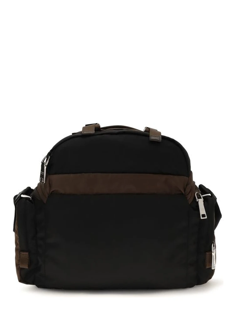 Brown Recycled Polyamide Shoulder Bag alternative