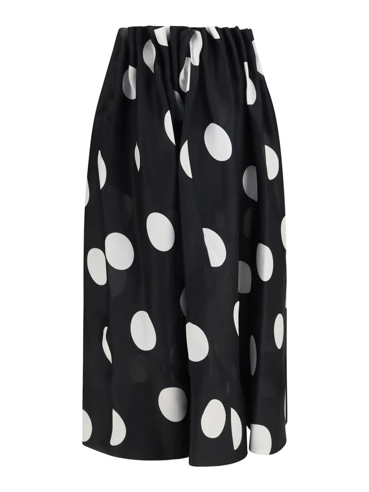 Black Silk Skirt