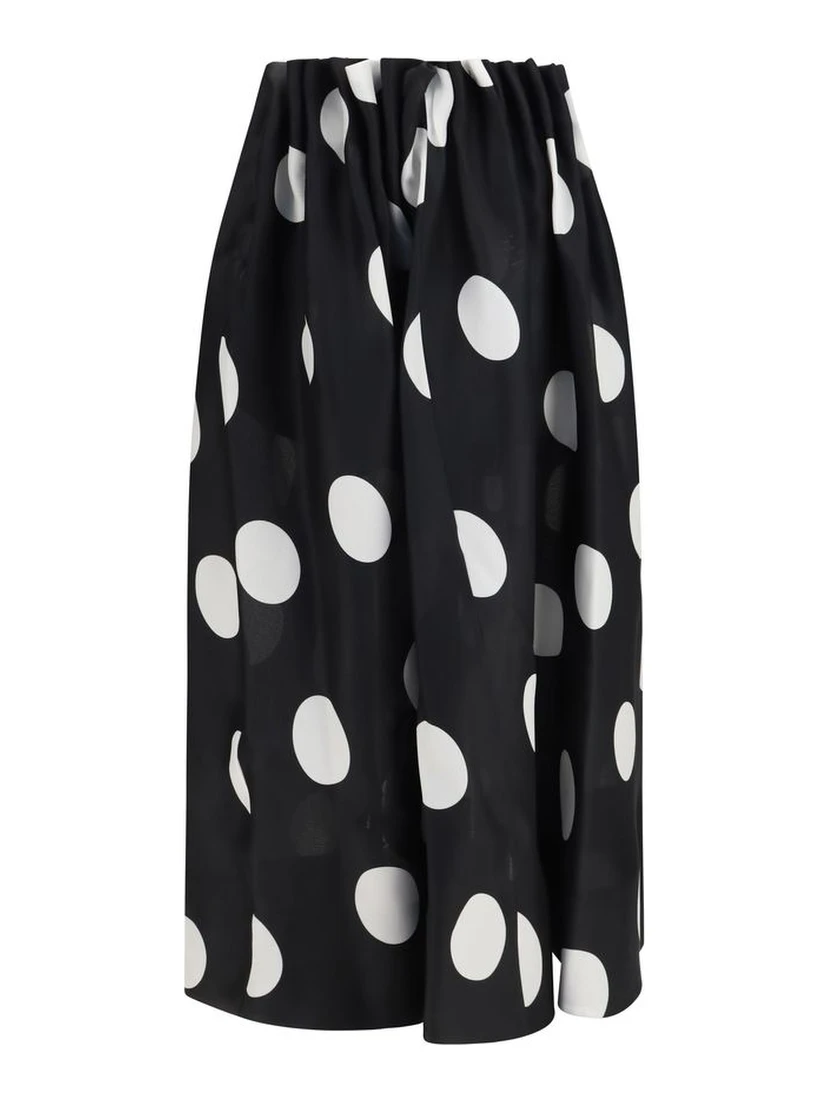 Black Silk Skirt