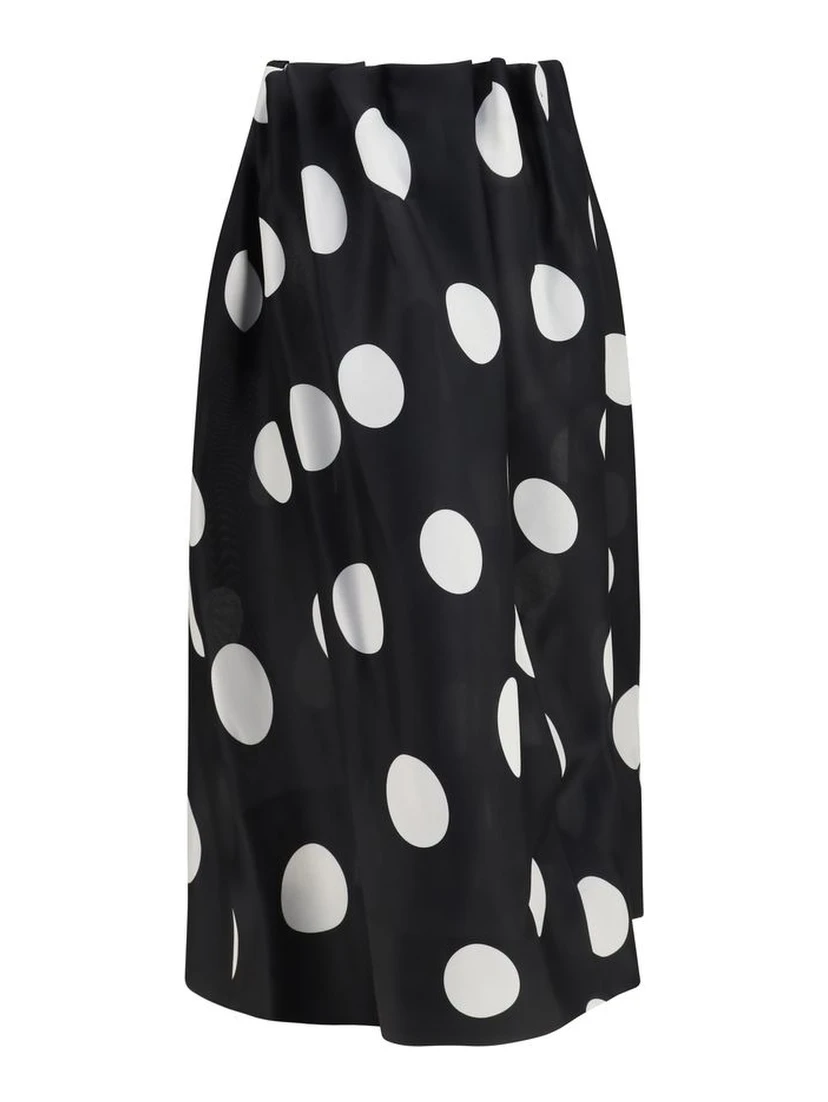 Black Silk Skirt