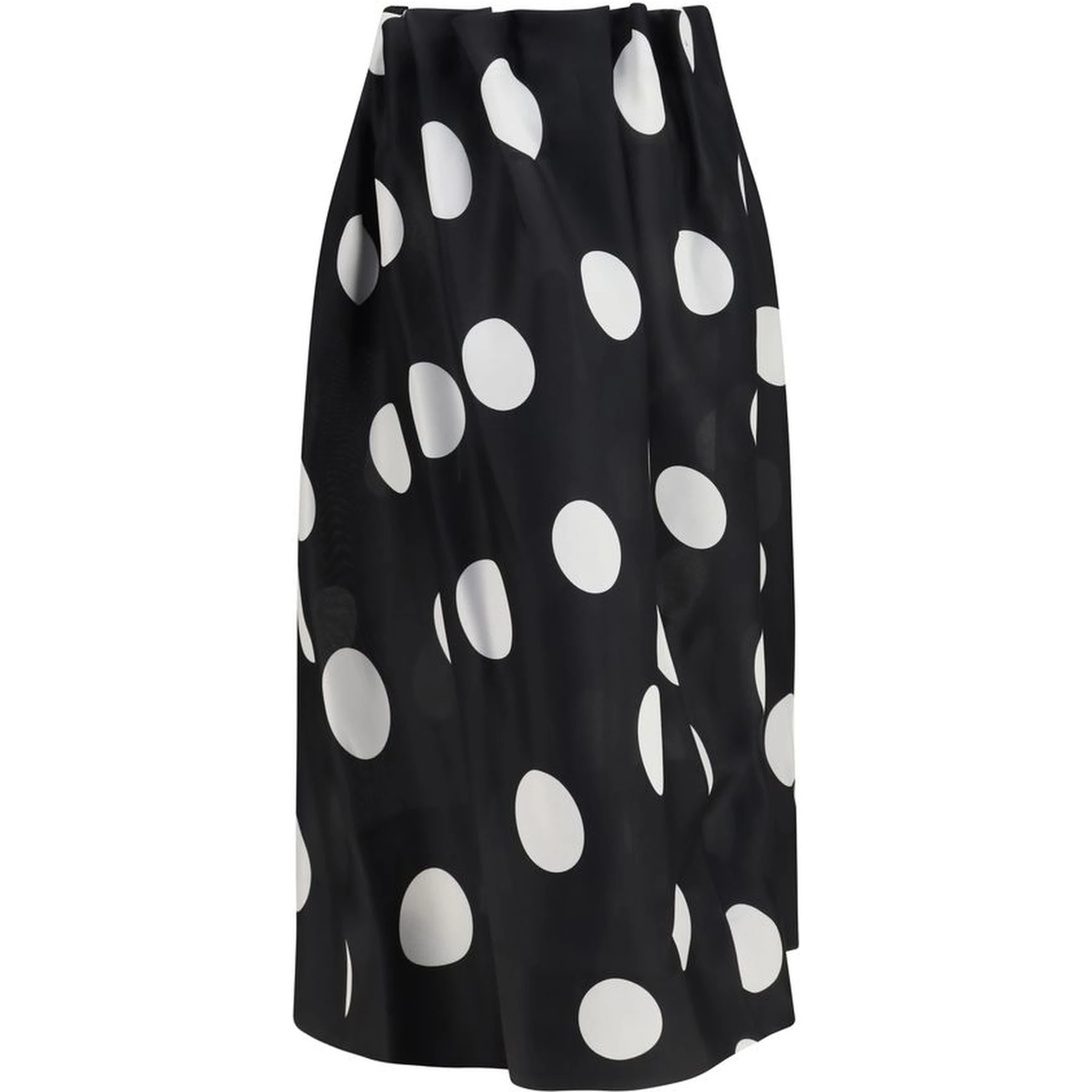 Black Silk Skirt