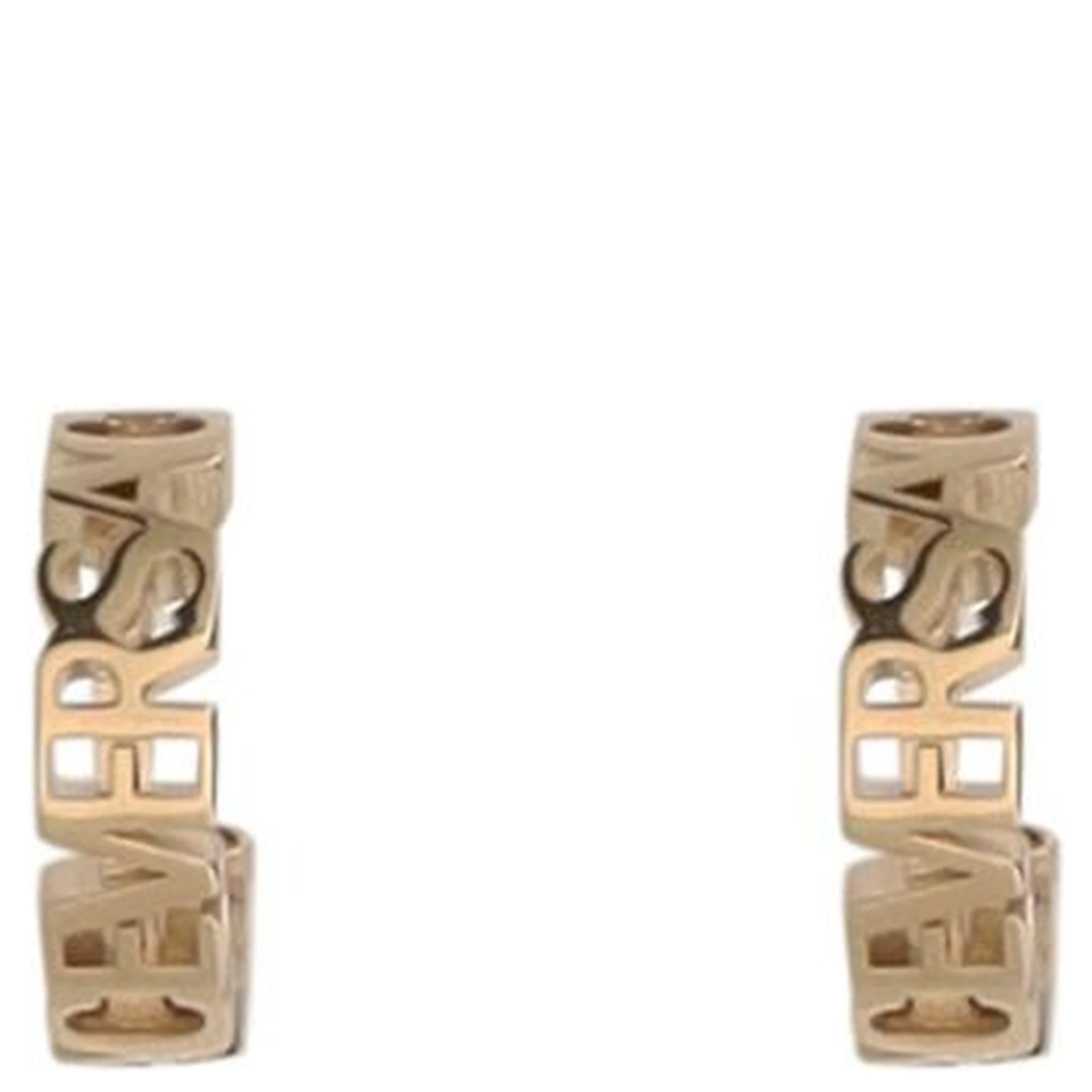 Gold Brass Earrings