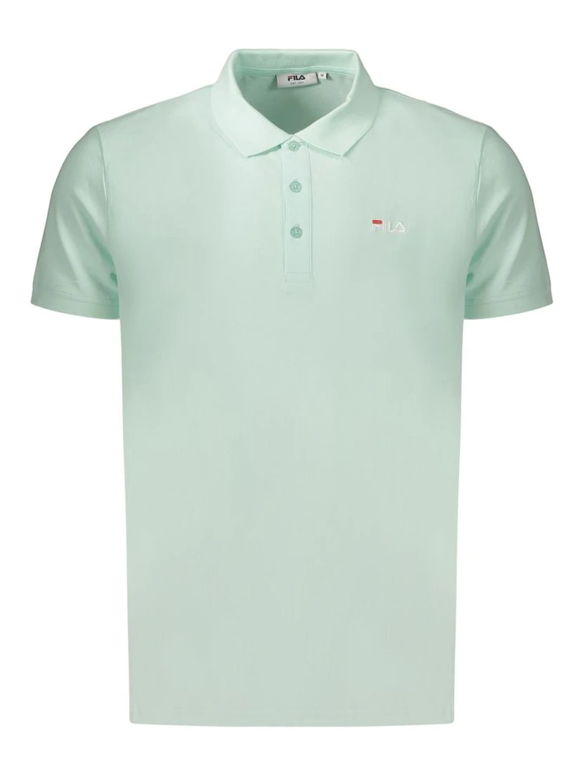 Green Cotton Men's Polo Shirt
