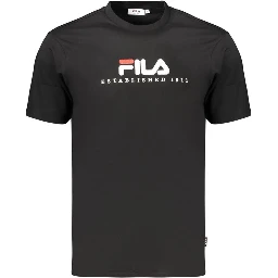 Black Cotton Men's T-Shirt