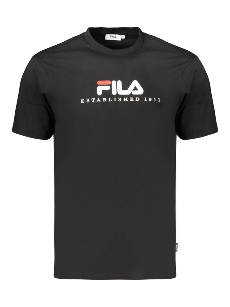 Black Cotton Men's T-Shirt