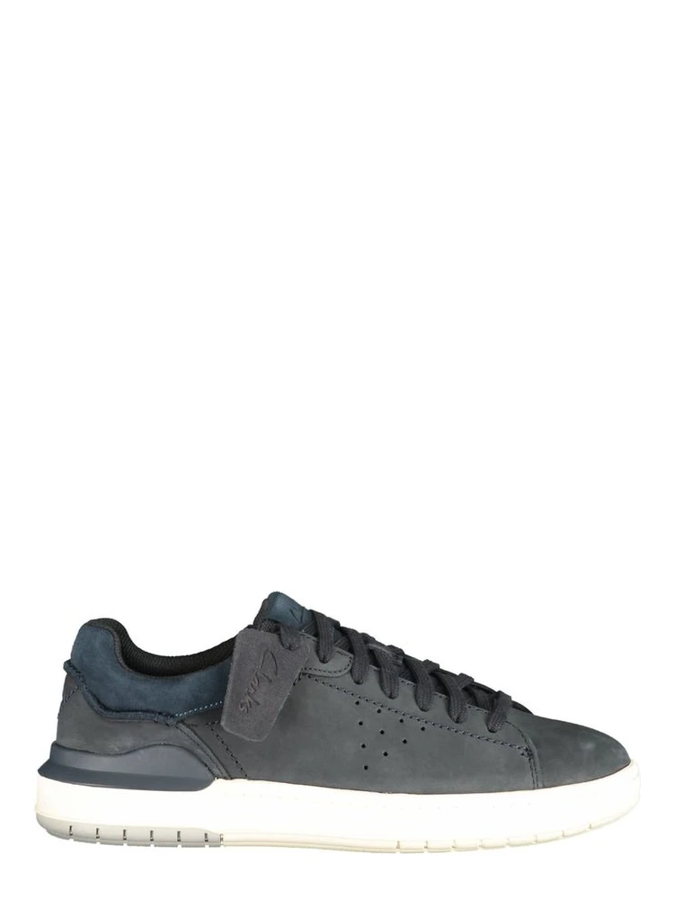 Blue Polyester Men's Sneaker