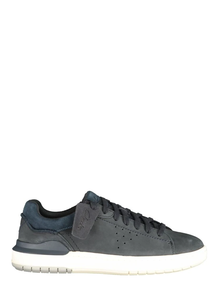 Blue Polyester Men's Sneaker