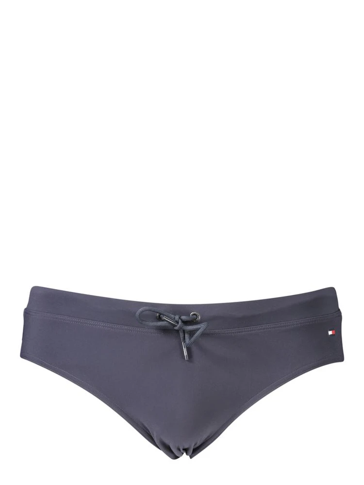 Blue Polyester Men's Swimwear
