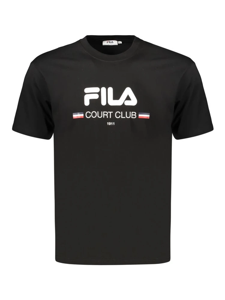 Black Cotton Men's T-Shirt