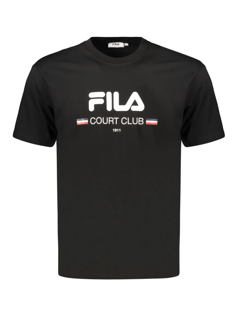 Black Cotton Men's T-Shirt