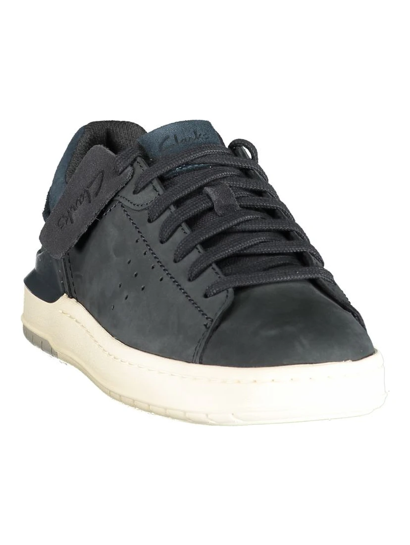 Blue Polyester Men's Sneaker