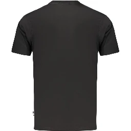Black Cotton Men's T-Shirt