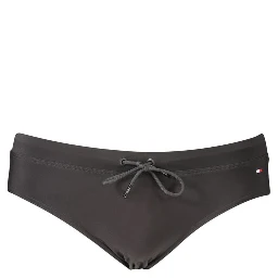 Black Polyester Men's Briefs
