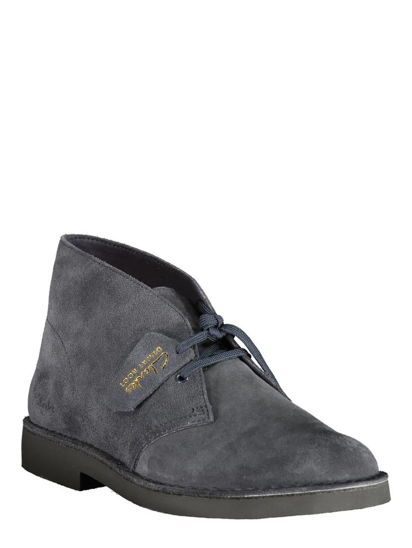 Blue Leather Men's Boot