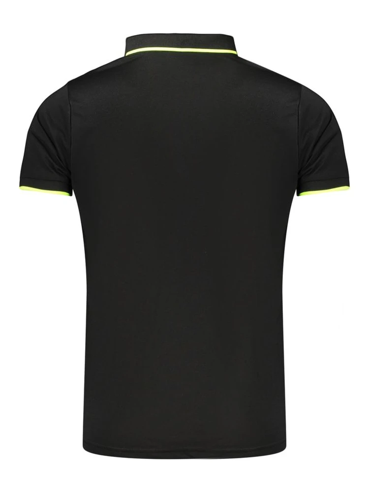 Black Polyester Men's Polo Shirt alternative