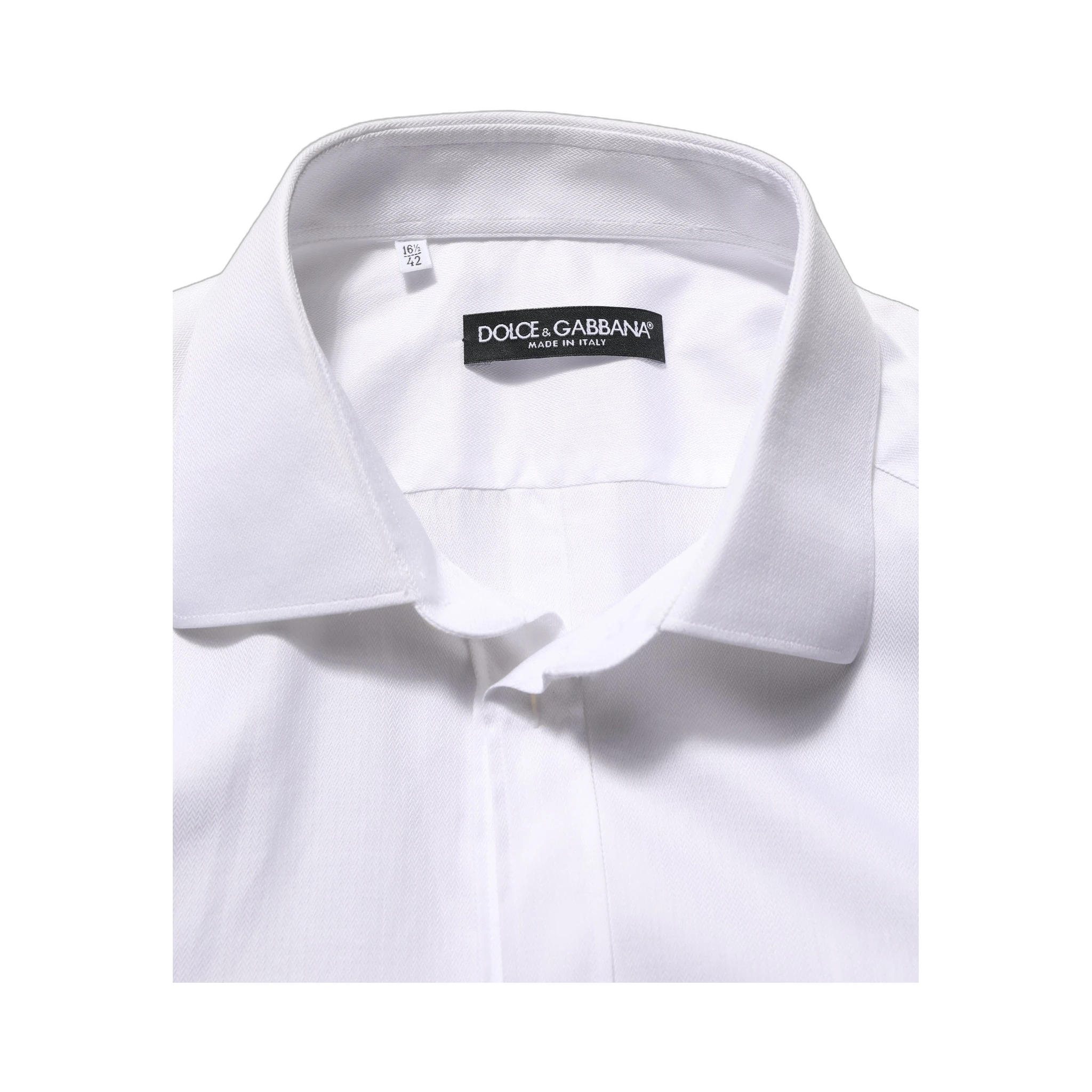 White Cotton Collared Dress Formal Men Shirt